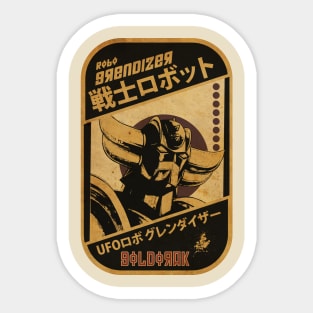 Ufo Robot Warrior Sticker